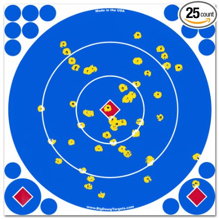Big Dawg Targets - Adhesive 12 Inch Reactive Splatter Target