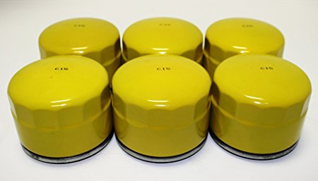 6 Premium Oil Filters Replace Briggs & Stratton 695396, 492932. Has High Performance Filter Media