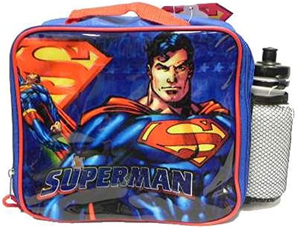 Superman Returns Lunchbox Lunch Bag Sports Water Bottle