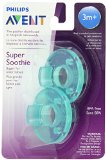 Philips AventBPA Free Soothie Pacifier 3 months Green 2 Count