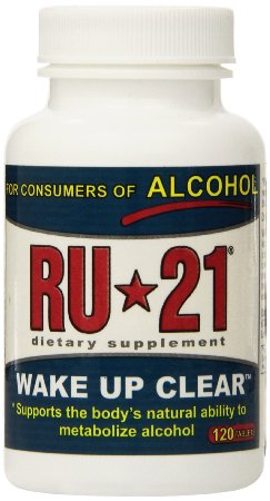 RU-21 KGB Pill Hangover Prevention 120 Counts