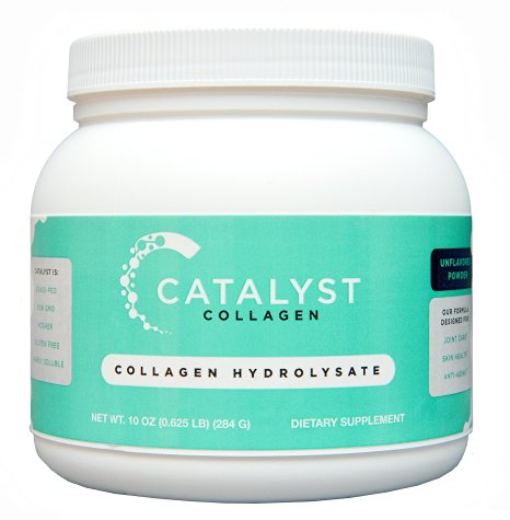 Catalyst Collagen Hydrolysate - Grass-Fed Beef Collagen Peptides, 10 oz