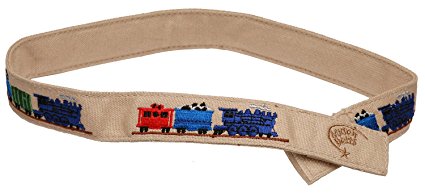 Myself Belts Easy to Fasten Belt for Little Boys -Train