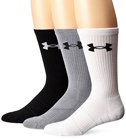 Under Armour Men's Elevated Performance Crew Socks (3 Pack)