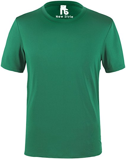 T Shirt - Premium Polyester Performance Light-Weight Athletic Moisture-Wicking All-Sport Short-Sleeve TShirt