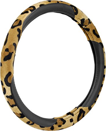 Bell Automotive 22-1-53413-1 Universal Leopard Steering Wheel Cover