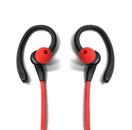 Bluetooth Sport Wireless Headphones headsets Red