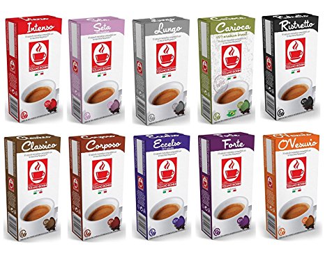 100 Nespresso Compatible Coffee Capsules Variety Pack - 10 Different Blends - OriginalLine