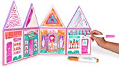 Build & Imagine: Draw & Build Dollhouse (magnetic write-on/wipe-off building set)