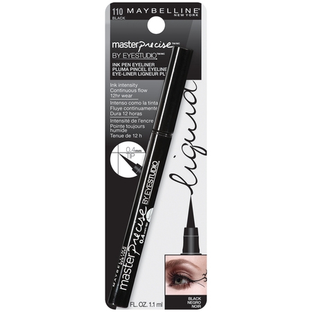 Maybelline Eye Studio Master Precise Pencil Eyeliner, Black