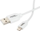 AmazonBasics Apple Certified Lightning to USB Cable - 6 Feet 18 Meters - White