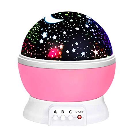 ATOPDREAM Amusing Moon Star Projector Light for Kids - Best Gifts