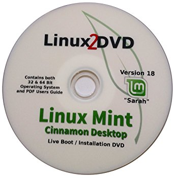 Linux Mint 18, Cinnamon Desktop, Special Edition, 32 & 64 Bit, DVD