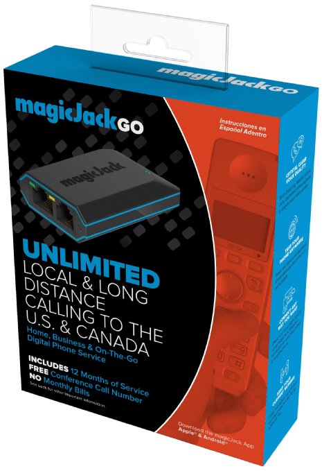 magicJack Digital Phone Service - Includes 12 months of Service