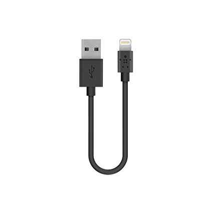 Belkin Apple Certified MIXIT Lightning to USB Cable, 6 Inches (Black)