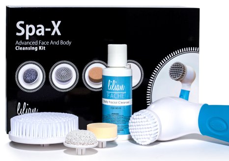 Lilian Fache Spa-X Advanced Waterproof Facial and Body Cleansing Kit