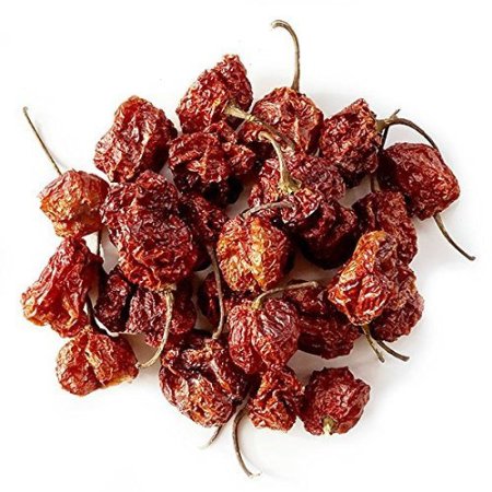 Carolina Reapers 6 Dry Whole Pepper Pods * Hottest Peppers in the World | Free First Class Shipping in USA |