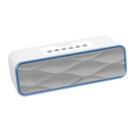One Week Only! Bluetooth Speaker, Ubetter Audio Duo Portable Wireless Speaker,High-Definition Sound Quality for All Phones and Tablet (White)