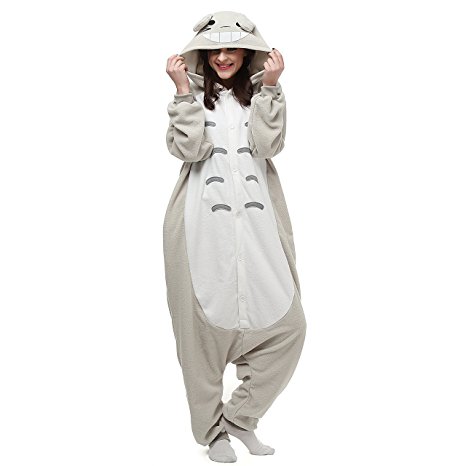 VU ROUL Unisex Adult My Neighbor Totoro Kigurumi Onesie Costumes Pajamas