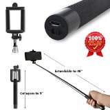 Best Monopod Selfie Stick 10022Bluetooth Enabled Digital Camera Equipment for Your Smartphone 10022Fantastic Cell Phone Accessories for Men Women and Teens 10022Compatible with Apple iPhones Samsung Galaxy and More