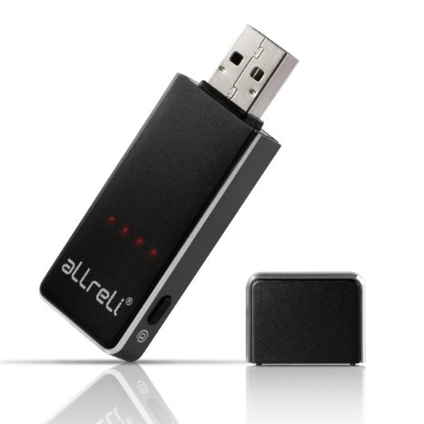 aLLreLi USB Voice Recorder - 8GB Rechargeable Dictaphone SPY Audio Recorder with USB Driver for Recording Interviews Lectures and Meetings