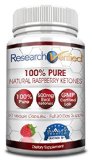 Research Verified Raspberry Ketones - 60 Capsules One Month Supply - 100 Pure Natural Raspberry Ketones -1000mgday- 365 Day 100 Money Back Guarantee-Try Risk Free for Fast and Easy Weight Loss