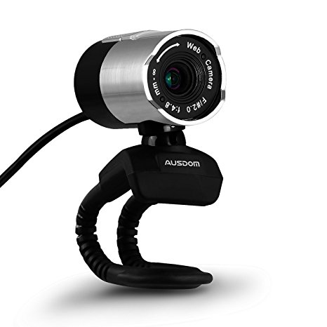 AUSDOM AW335 1080P HD webcam with Microphone, widescreen video calling and recroding