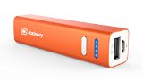 Jackery Mini Portable Charger 3200mAh - External Battery Pack Power Bank and Portable iPhone Charger for Apple iPhone 6s 6s Plus 6 5 iPad Pro iPad Mini Samsung Galaxy S6 and S5 Orange