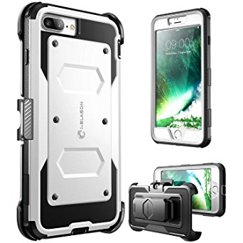 iPhone 8 Plus Case, [Armorbox] i-Blason built in [Screen Protector] [Full body] [Heavy Duty Protection ] Shock Reduction / Bumper Case for Apple iPhone 7 Plus 2016 / iPhone 8 Plus 2017 Release