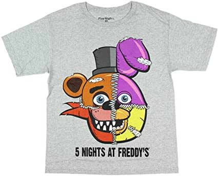 Five Nights at Freddy's Split Face Boys Youth T-Shirt