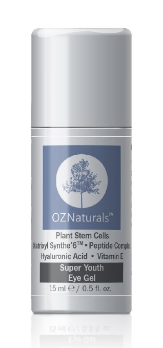 OZ Naturals - The BEST Eye Gel - Eye Cream For Dark Circles Puffiness and Wrinkles - This Eye Gel Treatment Addresses Every Eye Concern - 100 Natural Ingredients - ALLURE MAGAZINES Best In Beauty Eye Gel - 100 Satisfaction GUARANTEED