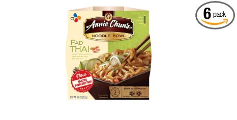 Annie Chun's Noodle Bowl, Pad Thai, 8.4 Ounce (Pack of 6)