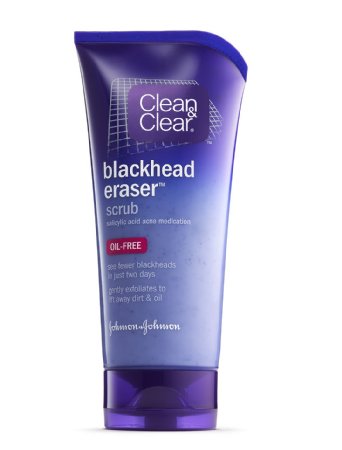 Clean and Clear Blackhead Eraser Scrub 5-Ounce Tube Pack of 2