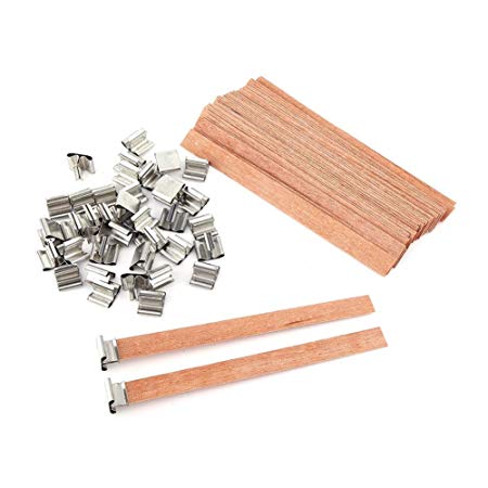 40 pcs/lot Candle Wick Wooden Natural Wood Core Wicks for Handmade Candle Making DIY Candle(12.5×150mm)