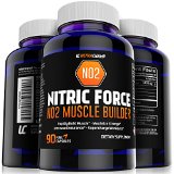 NO2 Nitric Oxide Booster AND L-Arginine Supplement - Build Big Muscle Mass Fast  Boost Performance or 100 MONEY BACK GUARANTEED - BEST Pre Workout Pills for Max Gains - Includes FREE Body Building Ebook and Skype Sessions with One of Our Personal Trainers- Contains 90 Powerful Capsules for Entire 30 Day Supply - BUY 2 and Get FREE Shipping - Get Ripped and Save Big - Limited Time Sale Buy 2 Get 1 Free - Order Today
