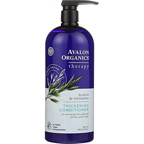 Avalon Organics Biotin B-Complex Thickening Conditioner, 32 oz.