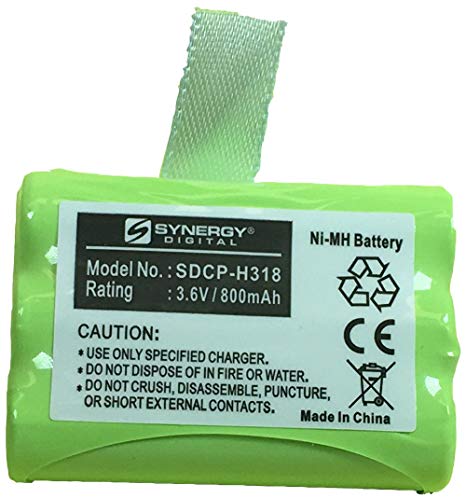 GP GP80AAAH3BXZ Cordless Phone Battery Ni-MH, 3.6 Volt, 800 mAh - Ultra Hi-Capacity - Replacement for Clarity C4220/4230 Rechargeable Battery