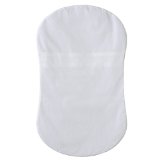 HALO Bassinest Swivel Sleeper Fitted Sheet White 100 Cotton