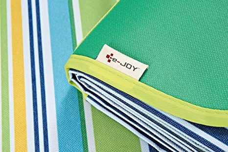 Porpora Beach Blanket Mat, Picnic Blanket, Water Proof Outdoor Picnic Mat, 70"x56" Water Resistant Top with Water & Stain Proof Bottom