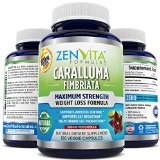 Pure Caralluma Fimbriata Extract 1000 mg - 120 Capsules 60 Days Supply 101 Extract from Whole Cactus Plant 1000 mg Per Serving Maximum Strength Natural Weight Loss Supplement Appetite Suppressant Fat Burner Carb Blocker 100 Money Back Guarantee No Risk - Lose Weight or Your Money Back by ZenVita Formulas 100041000410004 Check SPECIAL OFFERS and PRODUCT PROMOS below for ADDITIONAL DISCOUNTS 100041000410004