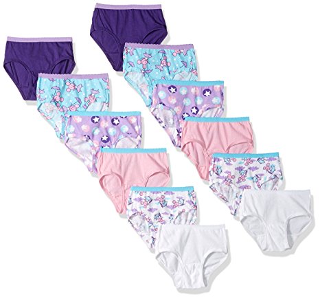 Fruit of the Loom Toddler Girls' Brief (Pack of 12)