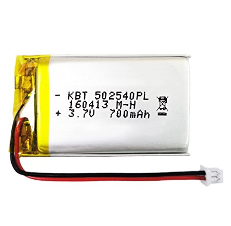 BrightTea Battery Packs Lithium Ion Polymer Battery 3.7V 700mAh Rechargeable battery Li-ion Li-Po