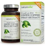 NatureWise UltraPure GCA Green Coffee Bean Extract for Weight Loss with 100 Pure GCA 600 mg 90 count
