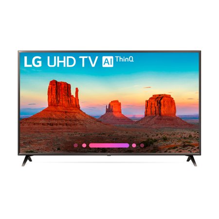 LG 65" Class 4K (2160) HDR Smart LED UHD TV w/AI ThinQ - 65UK6300PUE