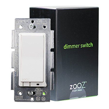 Zooz Z-Wave Plus Wall Dimmer Switch ZEN22 (White) VER. 2.0, Works with Existing Regular 3-Way Switch
