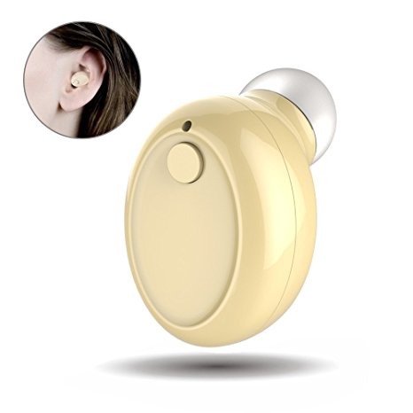 Ultra Light Bluetooth Headphones Mini Wireless Headphones Magnetic Charging Bluetooth 4.1 In Ear Headset Earbud Headphone Handsfree Noise Cancelling with Microphone for Samsung S8, iPhone 7, 7 Plus, 6S, 6S Plus, 6, 6 Plus, SE, 5S and Android Smartphones