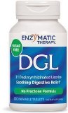 Enzymatic Therapy - Dgl Fructose Free 100 chewable tablets