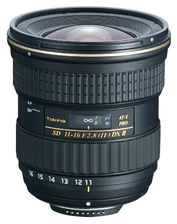 Tokina 11-16mm f28 AT-X116 Pro DX II Digital Zoom Lens for Canon EOS Cameras