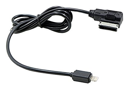 Eximtrade AMI Audi Music Interface MDI Volkswagen Media Device Interface MMI to Lightning Adapter for Audi and Volkswagen