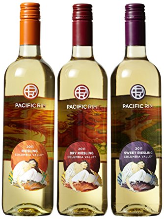 Pacific Rim Riesling Sampler Mixed Pack, 3 x 750 mL